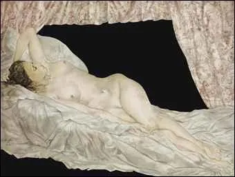 Qui a peint "Nu allongé à la toile de Jouy" ?