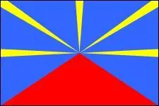 Que repr&eacute;sente le rouge du drapeau r&eacute;unionnais ?