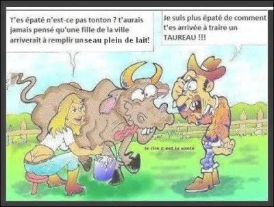 Un indice pour accompagner la citation, "je sais, je sais" : Je boirai du lait le jour où les vaches mangeront du raisin !