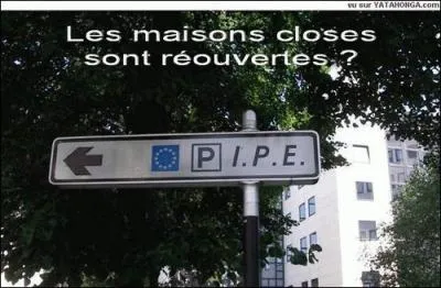 Pour trouver l'auteur de cette citation, c'est juste une question d'atmosphère : Fermer les maisons closes, c'est plus qu'un crime, c'est un pléonasme !