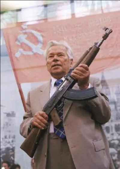 Mikhaïl Kalachnikov a passé l'arme à gauche ! 
Que comprenez-vous ?