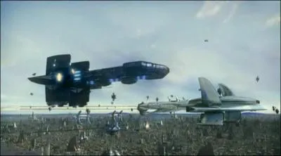 Lequel de ces vaisseaux n'est pas un vaisseau Asgard ?