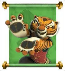 Comment s'appelle la tigresse ? (Kung Fu Panda)