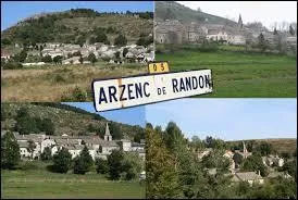 La commune Lozérienne d'Arzenc-de-Randon se situe en région ...