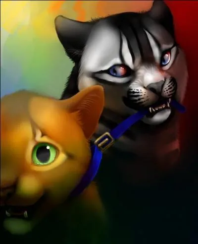 Qui a attaqué Rusty quand il est arrivé au camp ?