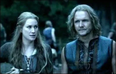 Cette jeune fille est tombée amoureuse de ce Viking. Il est un homme cruel et, elle, une femme douce. Comment se nomment-ils ?