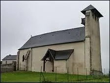 Voici l'&eacute;glise Saint-Barth&eacute;l&eacute;my de Saubole. Village de l'arrondissement de Pau, il se situe en r&eacute;gion ...
