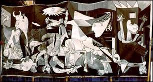 On commence par "Guernica", qui est un célèbre tableau de ...
