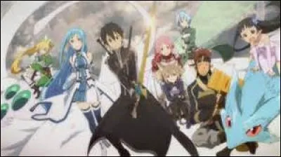 Durant la première partie de la saison 2, comment s'appelle l'épée que Kirito aimerait posséder ? (plusieurs réponses attendues)
