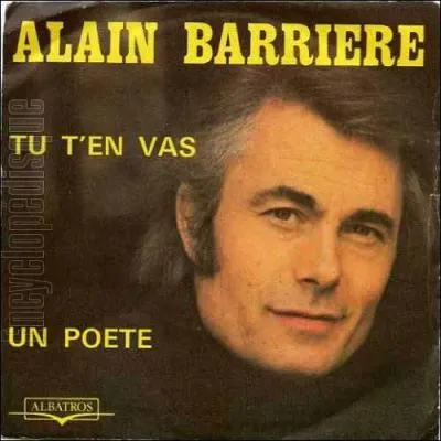 Quel duo chantait "Tu t'en vas" en 1975 ?
