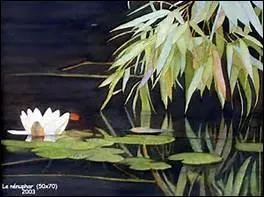 Les eaux qui servent de couche souple, douce et si protectrice aux nénuphars sont rêveuses, car très calmes. Que dit-on d'elles ?