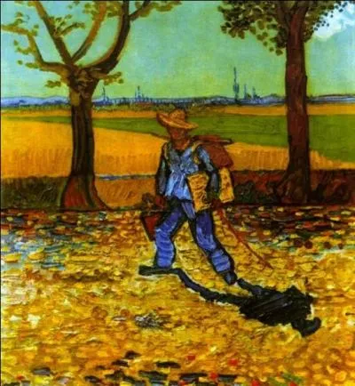 Qui a peint "Le peintre sur le chemin du travail" ?