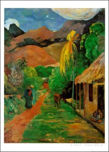 Qui a peint "Chemin à Papeete" ?