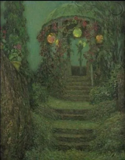 Qui a peint "La tour aux lanternes" ?