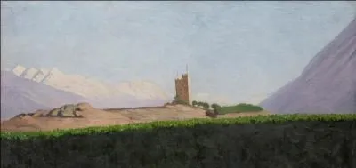 Qui a peint "La tour de Goubing" ?