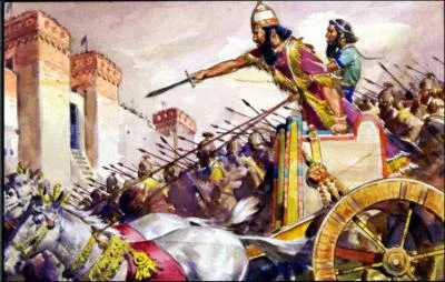 Il affronta son grand-oncle, comme grand sacrificateur du Dieu très haut, ce dernier avait le droit de s'opposer à lui : qui était-il ?