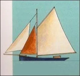 Quelle est cette voile que l'on voit battre sur les cotres de nos côtes ?