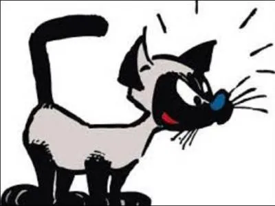 Dans la bande dessinée "Boule et Bill", créée par Jean Roba (1930-2006), comment s'appelle le chat de la voisine de Boule ?