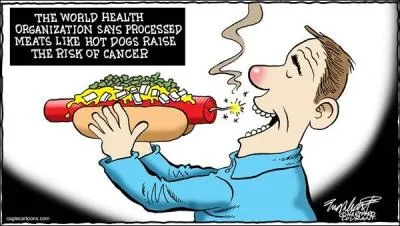 Chez les femmes une étude australienne a révélé que manger de la viande transformée augmente...