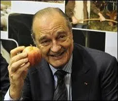 Lors de quelle campagne présidentielle, Jacques Chirac nous a-t-il gratifié du fameux slogan "Mangez des pommes" ?