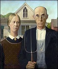 À quel peintre, né en 1891, doit-on ''American Gothic'' ?