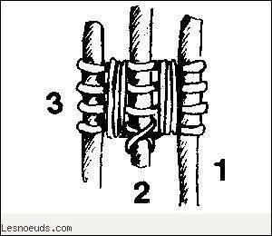 La "t&ecirc;te de bigue" peut servir &agrave; faire un tr&eacute;pied &agrave; l'aide de b&acirc;tons, mais aussi &agrave; lier deux pi&egrave;ces de bois. De quel type de n�ud fait-il partie ?