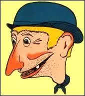 Qui est ce personnage au long nez de la série de bandes dessinées "Les Pieds nickelés" ?