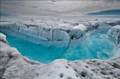 Il en existe deux sur Terre, l'un au Groenland et l'autre en Antarctique. Quel nom spécifique porte un glacier de plus de 50 000 kilomètres carrés, pouvant atteindre plus de 3 kilomètres d'épaisseur et recouvrant totalement l'intérieur des terres ?