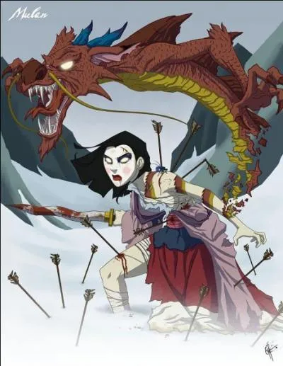 Mulan - Tu fais quoi, exactement ? On s'en branle de ta chanson ! Il faut chanter "Libérée, délivrée" ! T'es d'accord, ... ?