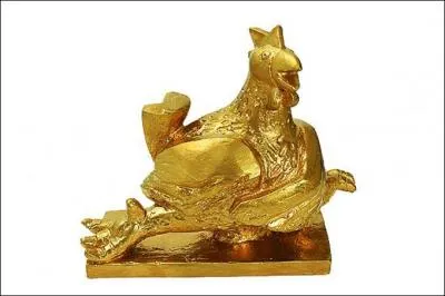 Premier citoyen d'honneur de la ville de Leipzig, il reçoit le "Goldene Henne" en 2014 pour son engagement durant la "Révolution pacifique". Quel est ce trophée ?