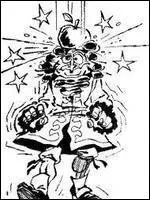 Comment s'appelle ce jeune savant qui, recevant un pomme sur la tête, en déduit la loi de la gravitation universelle ?