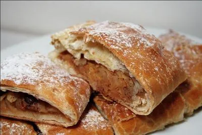 De quel pays le strudel aux pommes est-il originaire ?