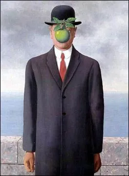 Qui a peint cette célèbre toile nommée « Le fils de l'homme » ?