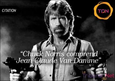 Une citation de Jean-Claude Van Damme : Moi, Adam et Eve , j'y crois plus tu vois, parce que je suis pas un idiot. La pomme, ça peut pas être mauvais ...