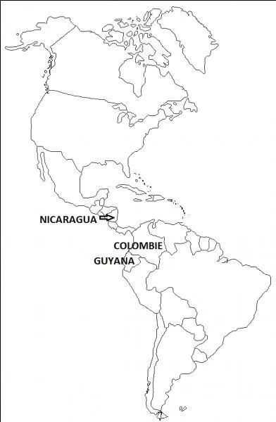 Le deuxième et dernier en Amérique. Lequel de ces trois pays est mal placé ?