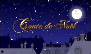 Ma soeur s'apprête à ... écouter un conte de Noël, puis à aller voir le père Noël se baladant dans les quartiers.