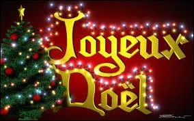 En anglais, le père Noël se dit "Santa Claus".