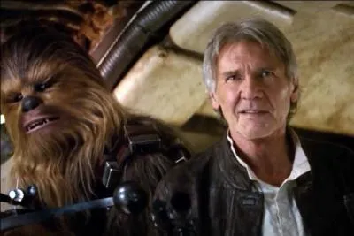 Quelle saga culte vient de faire son grand retour au cin&eacute;ma, o&ugrave; l'on retrouve le personnage Han Solo accompagn&eacute; par son co&eacute;quipier Chewbacca ?