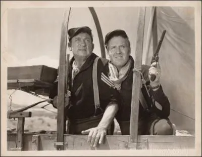 Le sergent-type de la cavalerie, en particulier avec John Wayne, il est à gauche sur la photo !