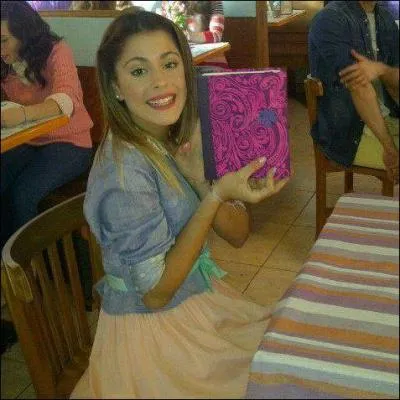 Quelle est la première phrase que Violetta écrit dans son journal intime ?