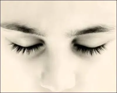 Sur quoi ferme-t-il les yeux ?