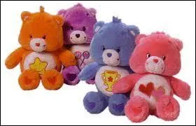 Quel nom porte ces peluches représentant des ours colorés qui étaient populaires dans les années 80 ?