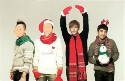 Quel groupe semble nous souhaiter de bonnes f&ecirc;tes ?