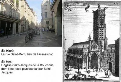 Jean Ier Baillet était un noble, trésorier du dauphin Charles de France (futur Charles V). Il est assassiné le 14 janvier 1358 par un changeur nommé Perrin Macé.
Bien sur, ce Macé a été arrêté, condamné et pendu après avoir eu une main coupée.
Mais, comment c'est passé son arrestation ?