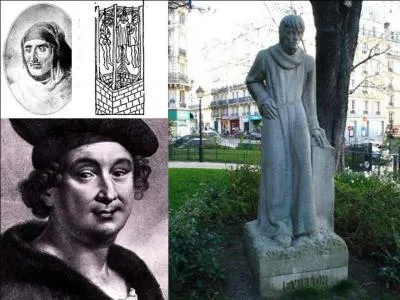 Il aurait pu écrire, « j'aimais écrire mes vers dans le sang d'un religieux ou d'un notaire pontifical » ! 
Qui est ce personnage ?