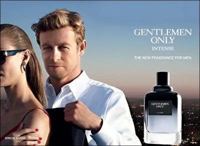 Simon Baker vous invite à porter "Gentlemen Only" de :