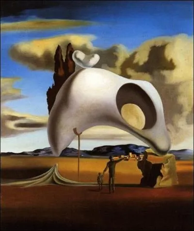 Qui a peint "Vestiges ataviques après la pluie" ?