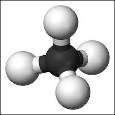 Quelle est la formule chimique du méthane ?