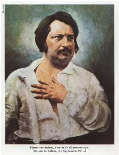 Quel a été le métier exercé par Honoré de Balzac, en 1816, après des études de droit ?