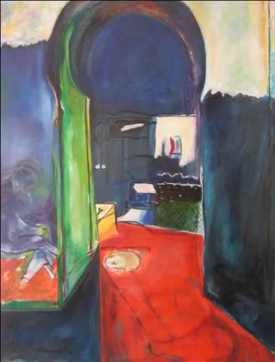 Qui a peint "Portes de la casbah" ?